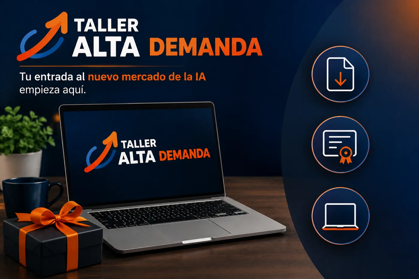 Sales del taller con el mapa completo del Integrador de IA