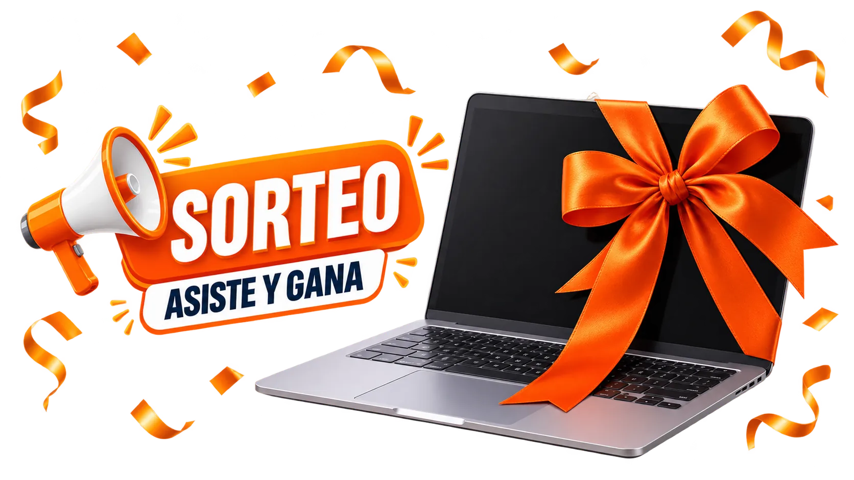 Sorteo de una laptop, asiste y gana